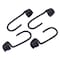 Keeper Keeper Black Bungee Cord Hooks 3 in. L X 1/4 to 5/16 in. 4 pk 6453 - alternate 4